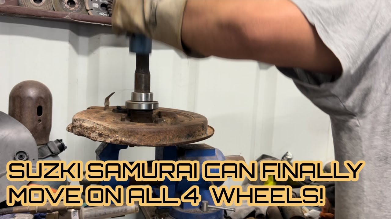 Suzuki Samurai Build PT.12 - Axle Bearing and Differential Install