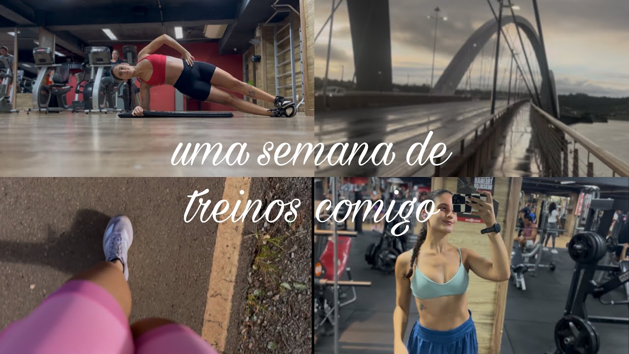 uma semana de treinos comigo :)
