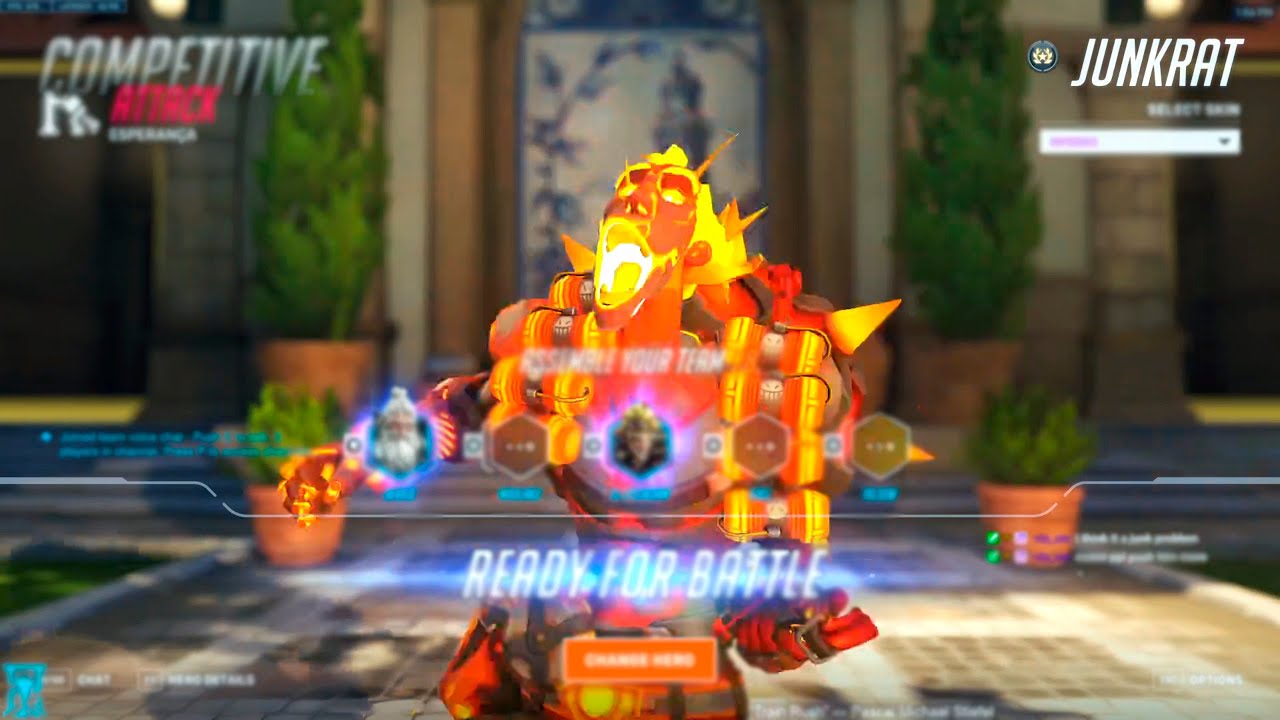 AQUAMARINE BEST JUNKRAT IN THE WORLD - OVERWATCH 2 TOP 500 SEASON 10
