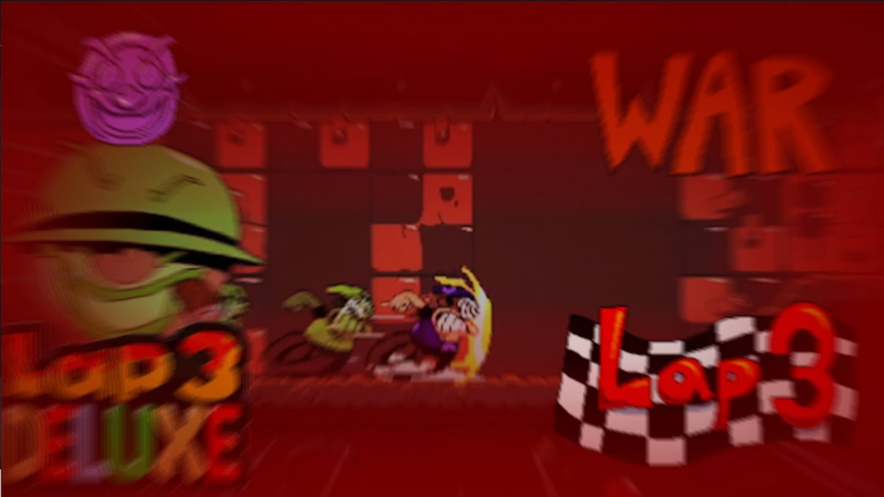 Pizza Tower: Lap 3 Deluxe - WAR Lap 3 P rank (all secrets and treasure on Lap 3)