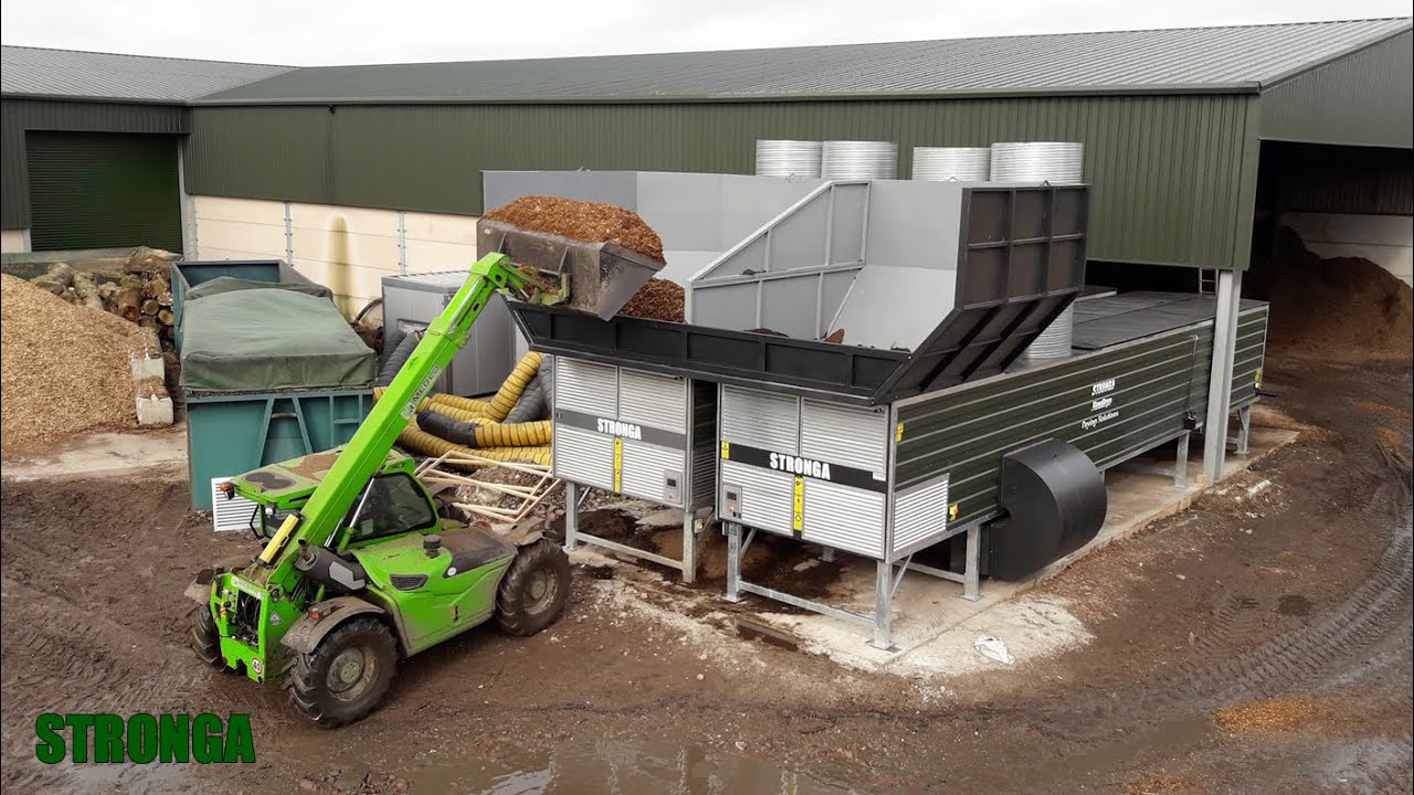 Wood Chip Boiler Fuel - Drying Woody Biomass Fractions with Stronga