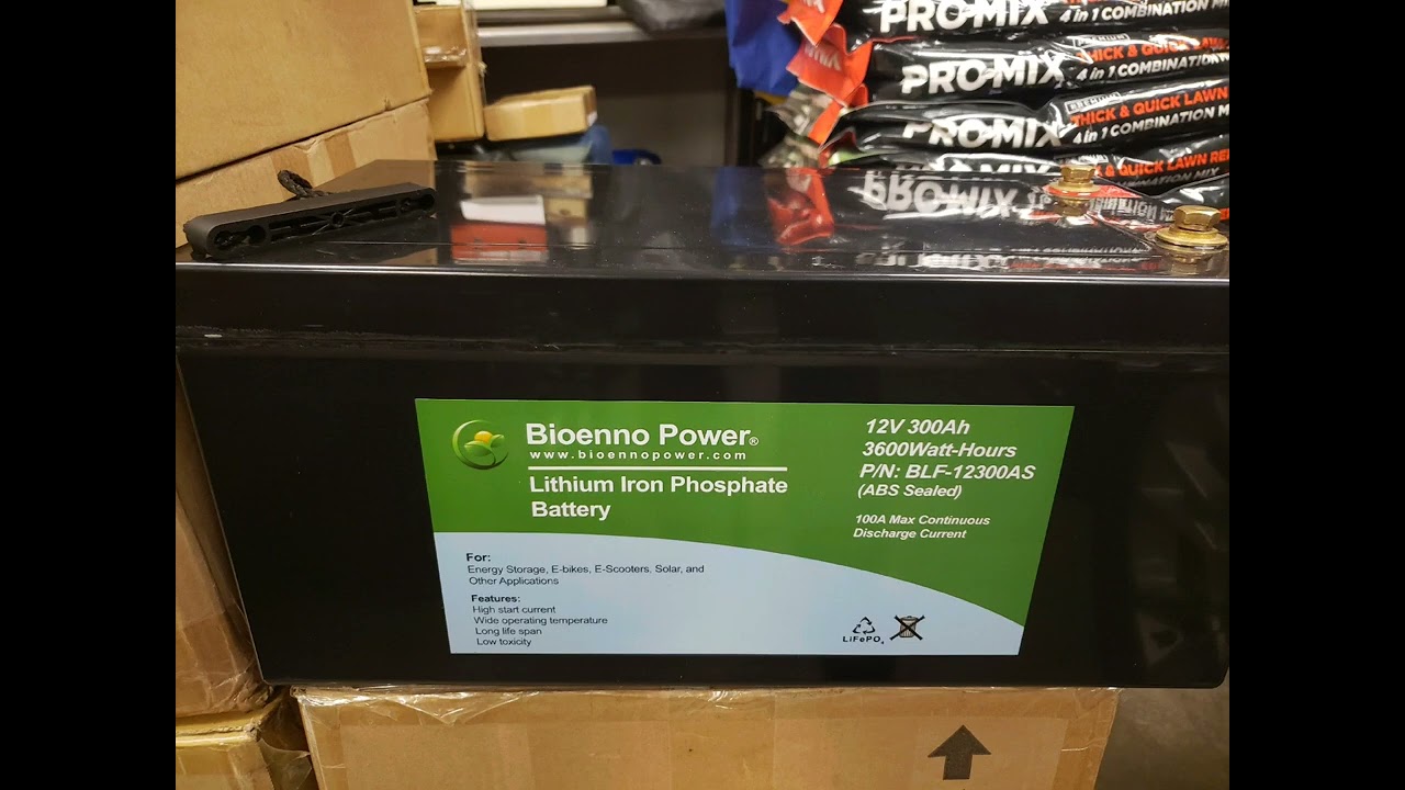 bioenno power 300AH lifep04