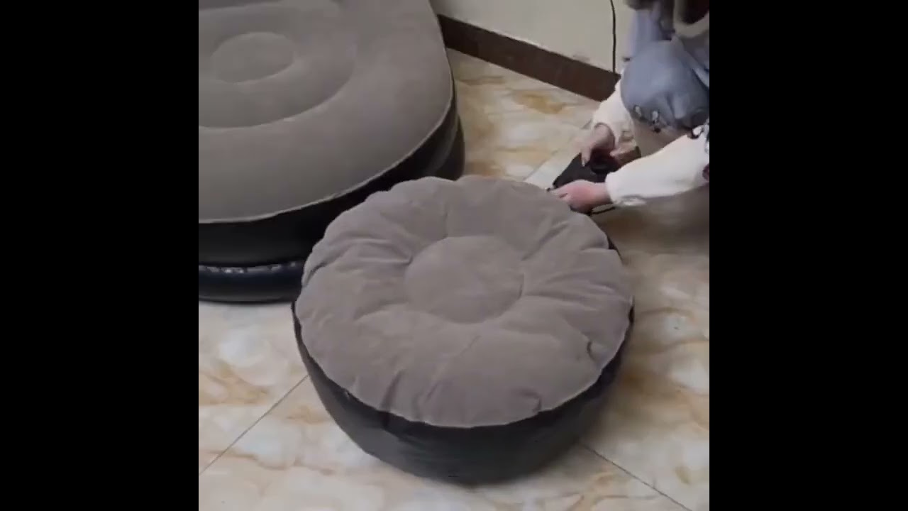 Надувний диван з пуфом Air Sofa