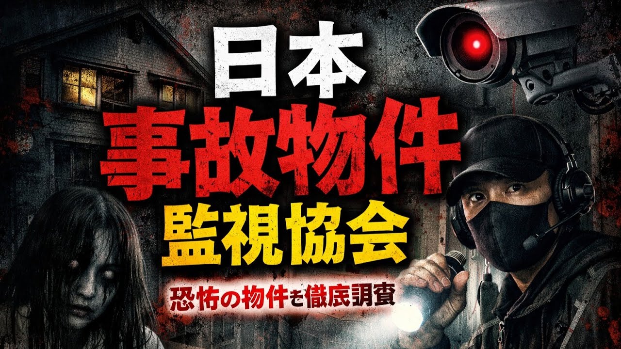 ダウンタイム長いからちょっと事故物件監視します('Д')　#日本事故物件監視協会　#ホラー