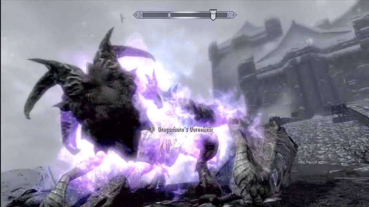Summoning Durnehviir and Soul Tear shout