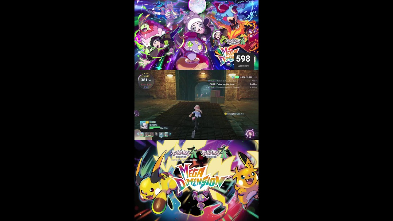 Pokemon legends Z-A Mega Dimension