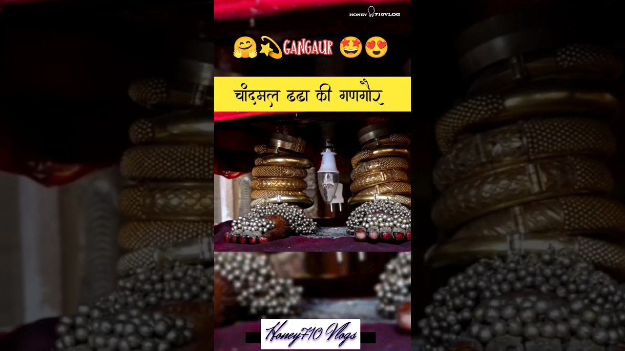 चांदमल ढढा की गणगौर 😍🥰💥#gangour #bikaner #aesthetic #chandmaldedha #viral #jaimaa #shorts #viral