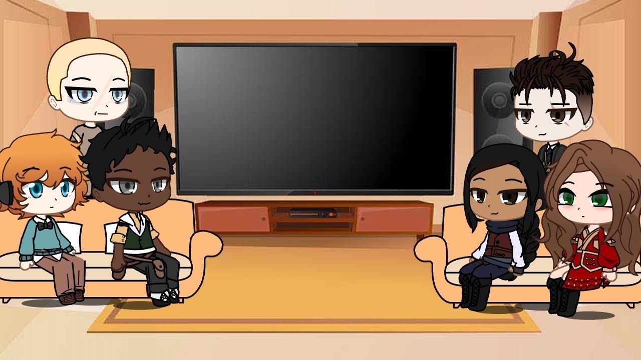 Реакция персонажей 