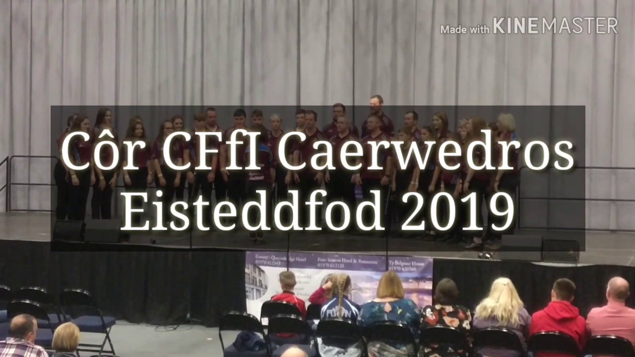 C&ocirc;r CFfI Caerwedros, Eisteddfod Ceredigion 2019