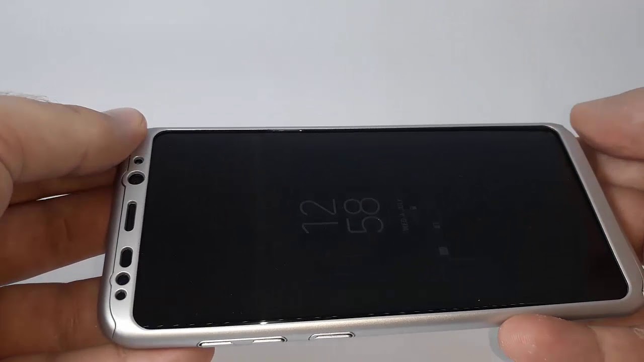 360° Protect Silver Case For Samsung Galaxy S8 , S8 PLUS , S9 , S9 PLUS