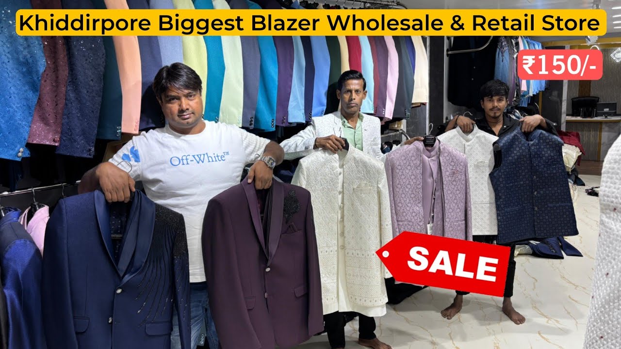 Kolkata Blazer Market | Kolkata Wholesale Blazer Market | Khidirpore Blazer Market | Starting ₹150/-