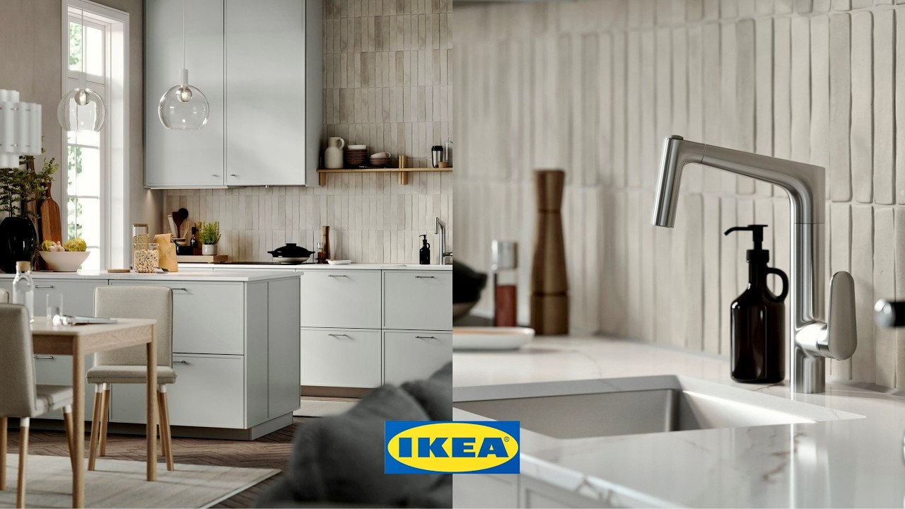 Вдохновение для создания кухни от IKEA — 14 обзоров кухонь — виртуальная экскурсия по выставочном...
