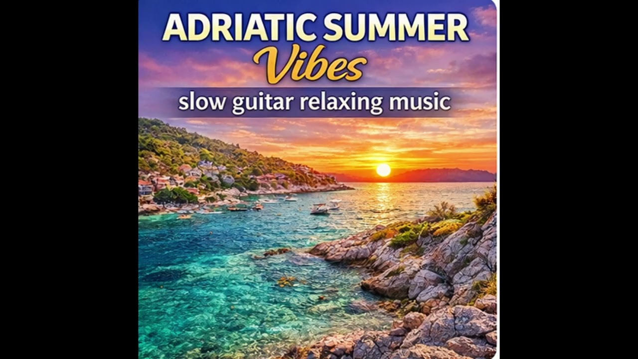 Adriatic Summer Vibes | Relaxing Guitar Calm Music