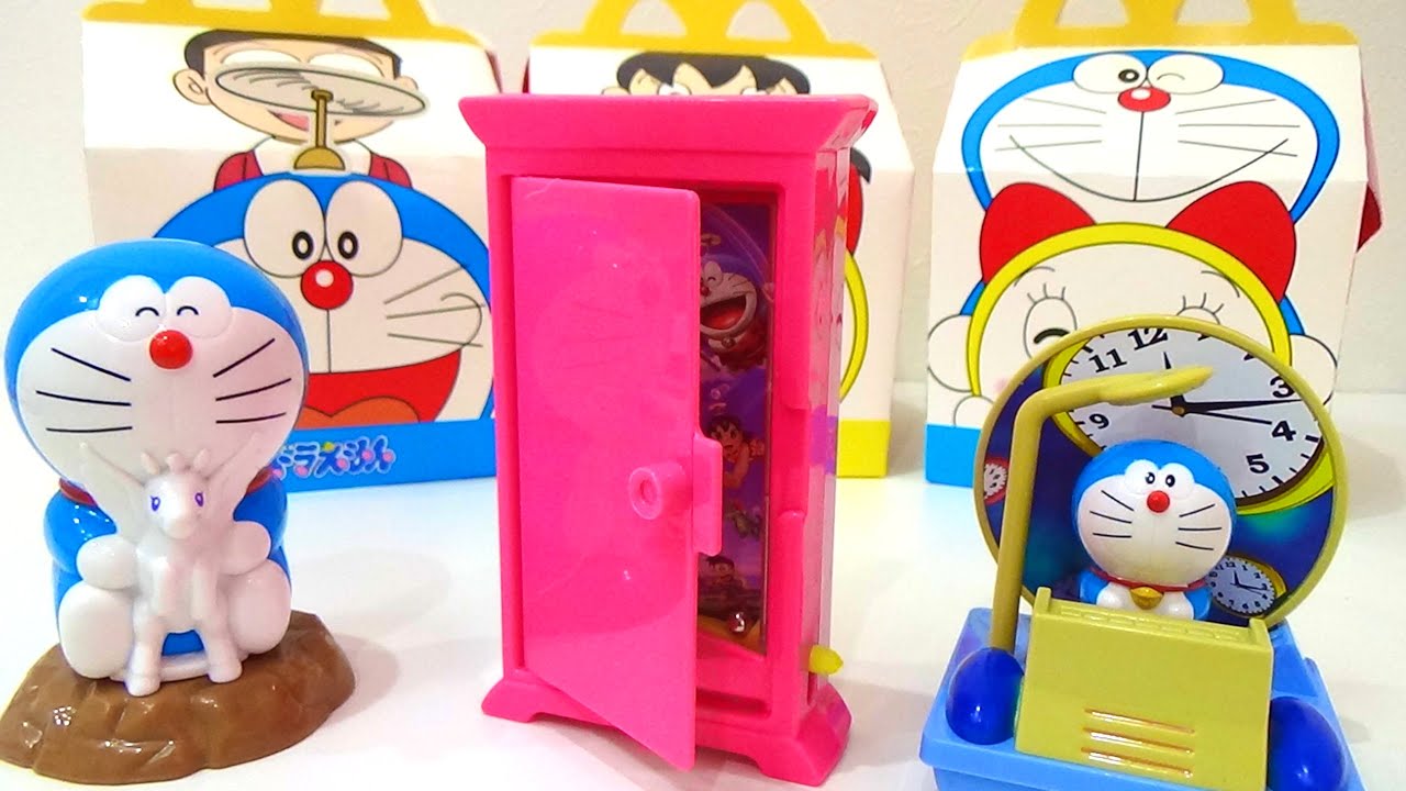 ハッピーセット『ドラえもん』おもちゃぜんぶしょうかい！