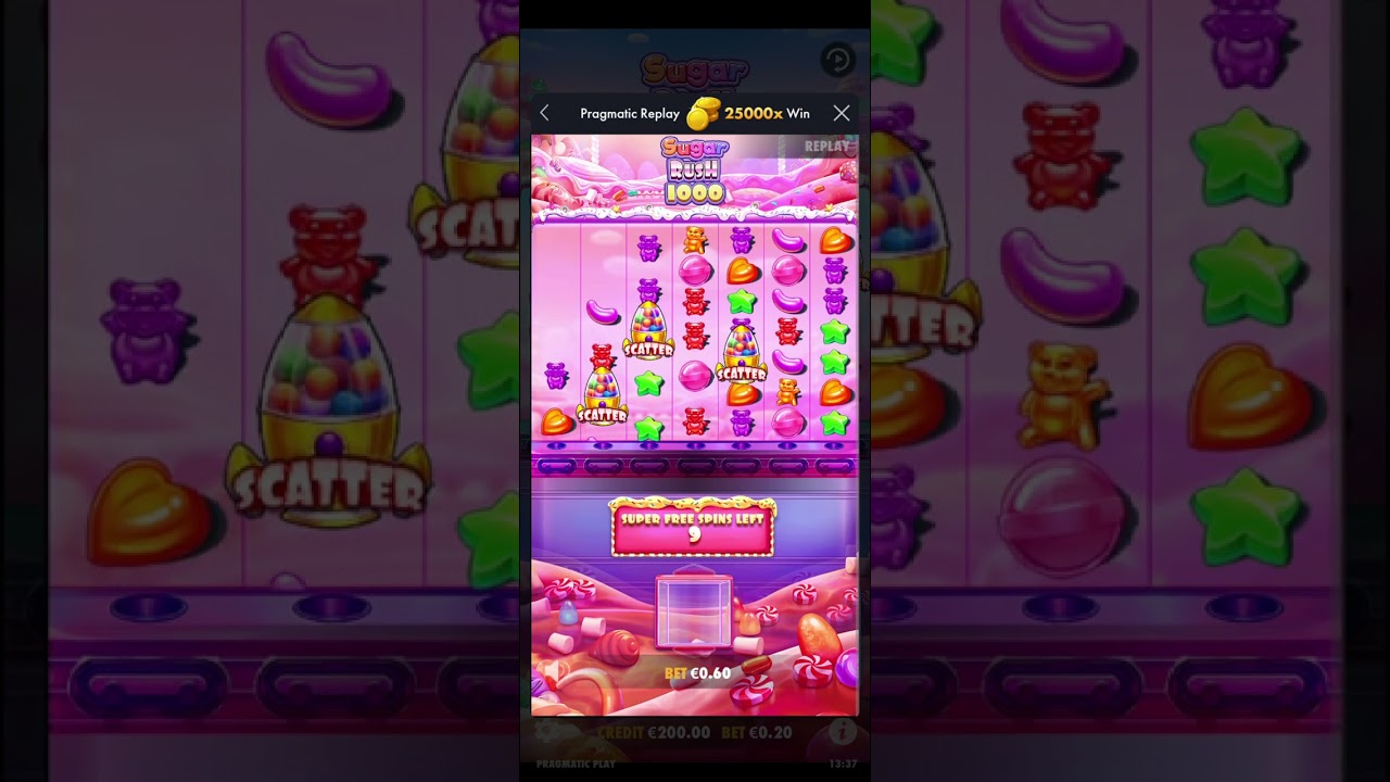INSANE MAX WIN x25000!!! SUGAR RUSH 1000 MANIA !!   FROM 30€ TO 15000€ IN 3 SPINS !!
