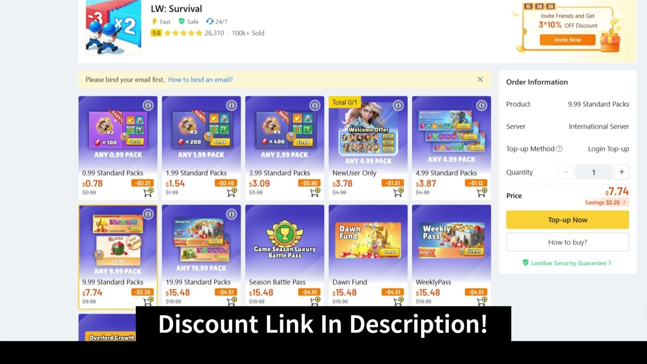 Last War: Survival How to get Cheap Packages!
