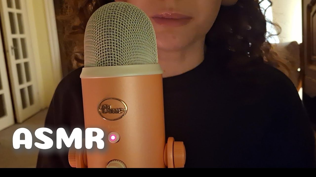 ASMR // Positive affirmations (whispers, breathing sounds and tapping)