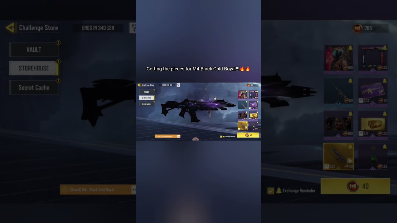 Getting the pieces for M4-Black Gold Royal!!!🔥🔥.Thanks all for 30 SUBSCRIBERS!!!#Call2theBeast