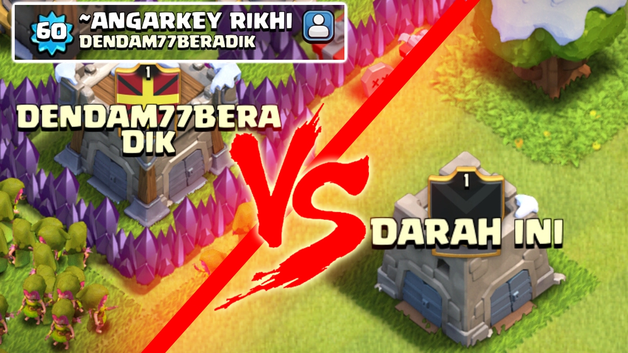 Akun Berhantu ANGARKEY RIKHI Clan DENDAM77BERADIK Vs Clan DARAH INI - MEMBONGKAR MISTERI COC #4
