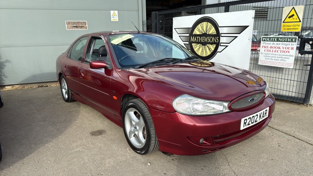 1997 FORD MONDEO ST 24 V6 | MATHEWSONS CLASSIC CARS | AUCTION: 16, 17 & 18 APRIL 2025
