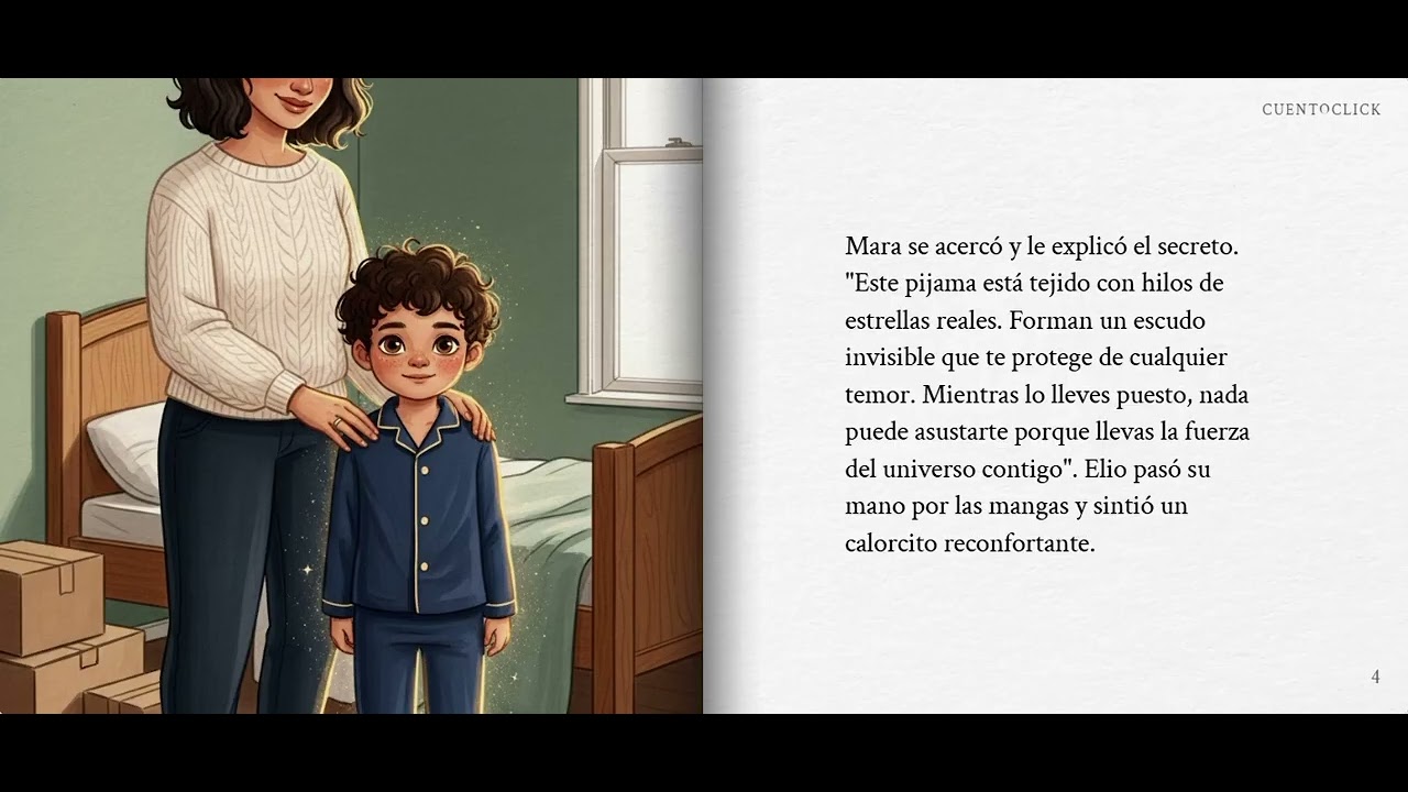 El Pijama Mágico de Elio: Un Cuento para Superar el Miedo a la Oscuridad y a los Cambios ✨🌙