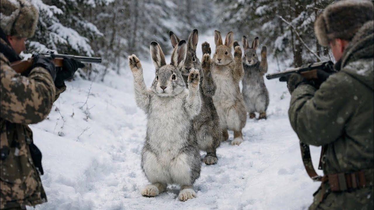 ОХОТА НА ЗАЙЦА &laquo;ЛУЧШИЕ МОМЕНТЫ&raquo;#hunting #video #охота #fox #film #зима #dog #животные #harehunting 