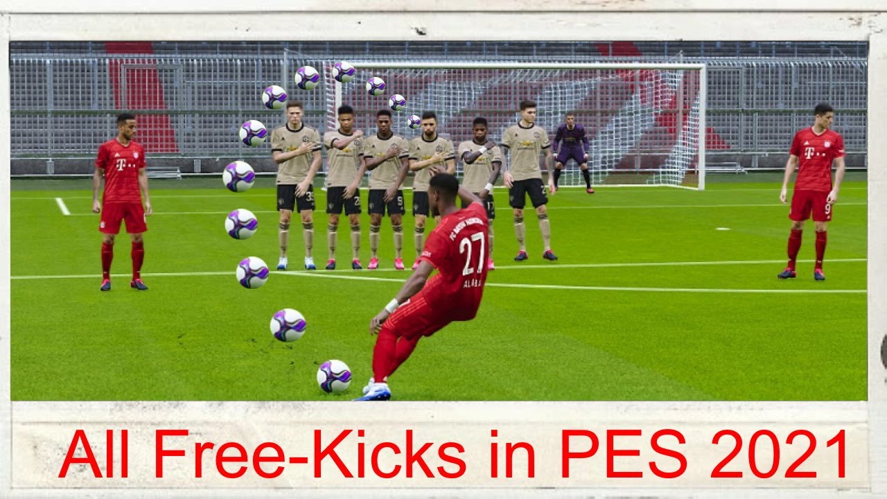 Every Free-Kick Type in PES 2021....