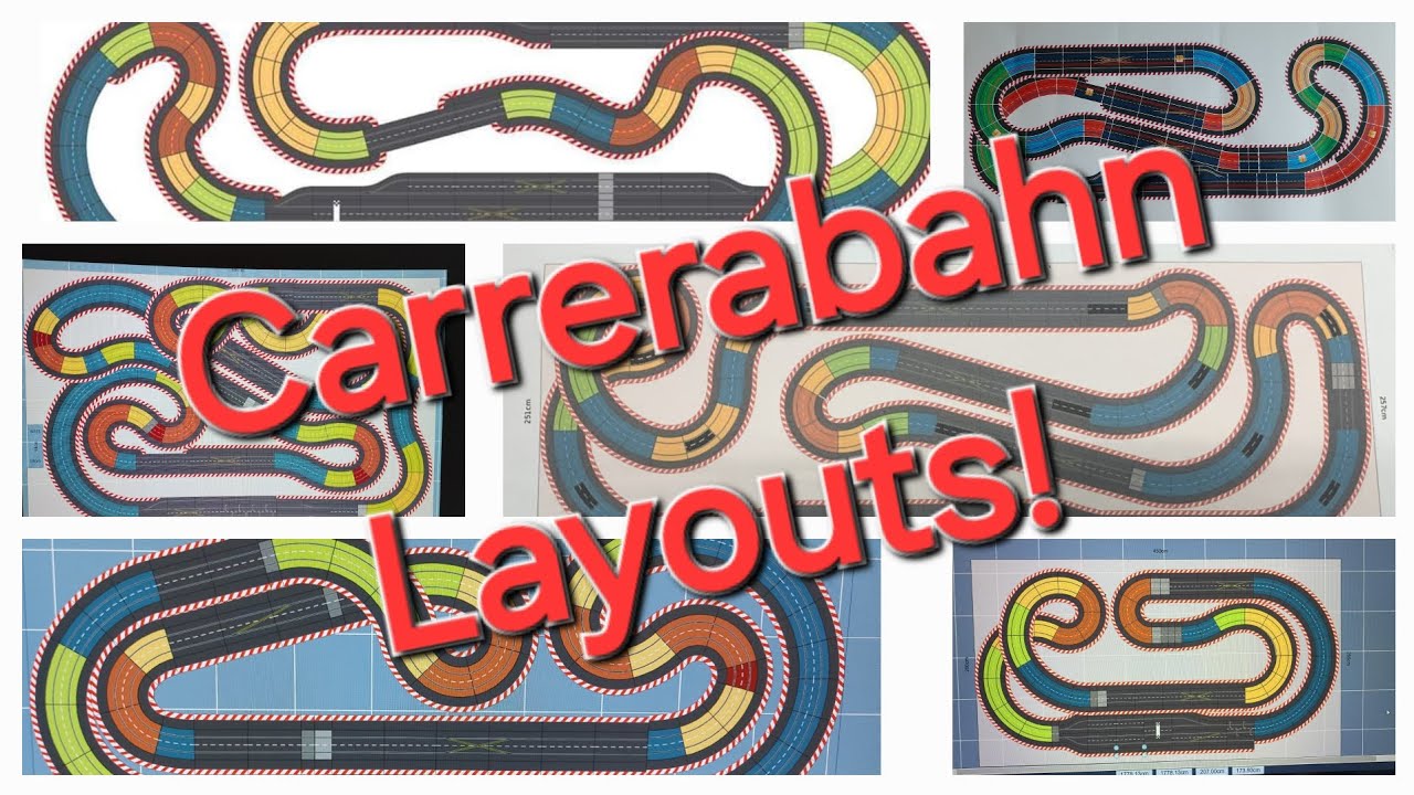 Carrera Digital Layouts/ Streckenplaene/ Tracklayouts