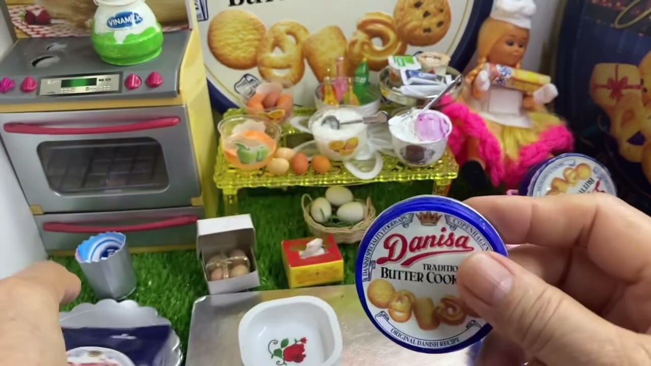 Làm hộp bánh quy tí hon siêu kute