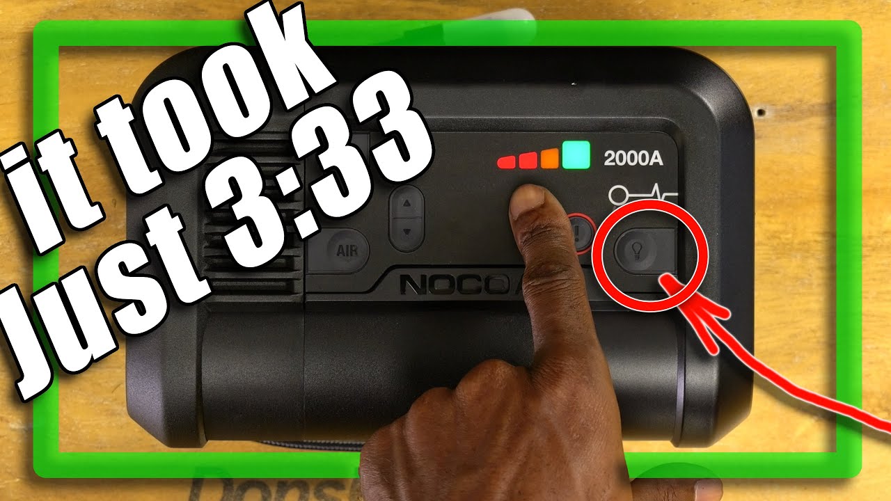 Обзор NOCO AX65: пусковое устройство на 2000 А + воздушный компрессор (стоит ли оно того?)