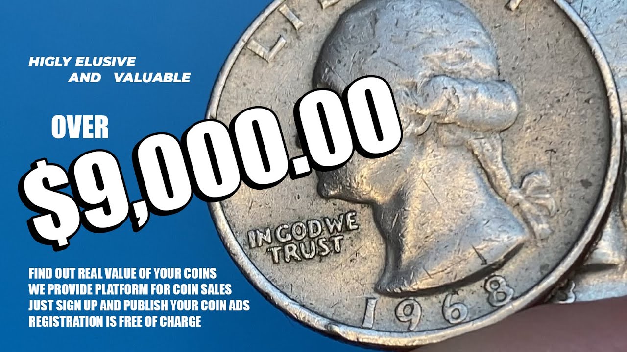 1968 Quarter Error Coin Worth BIG Money &ndash; Do You Have This?
