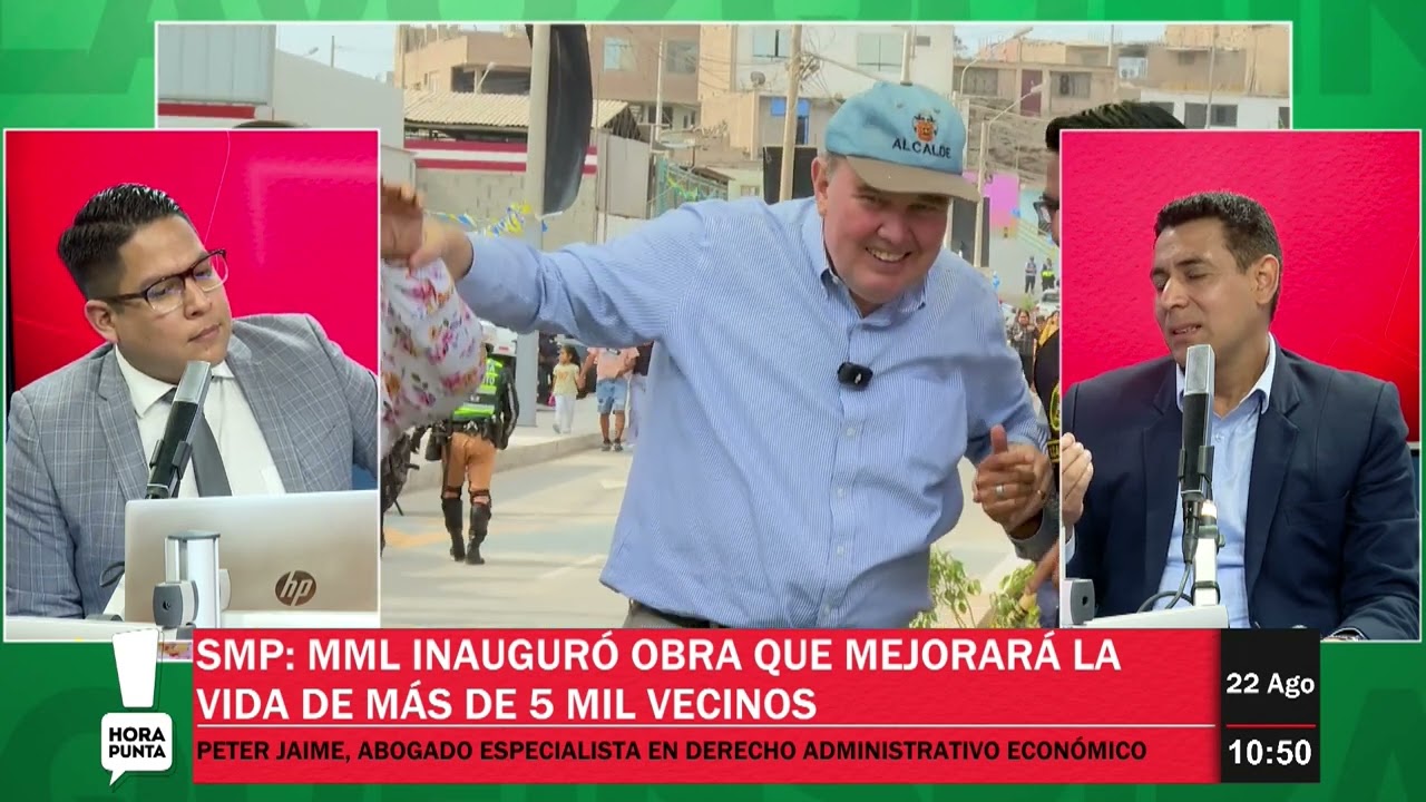 ¡VECINOS FELICES CON PORKY! RAFAEL LÓPEZ ALIAGA INAUGURA LA AV. VÍCTOR RAÚL HAYA DE LA TORRE EN SMP