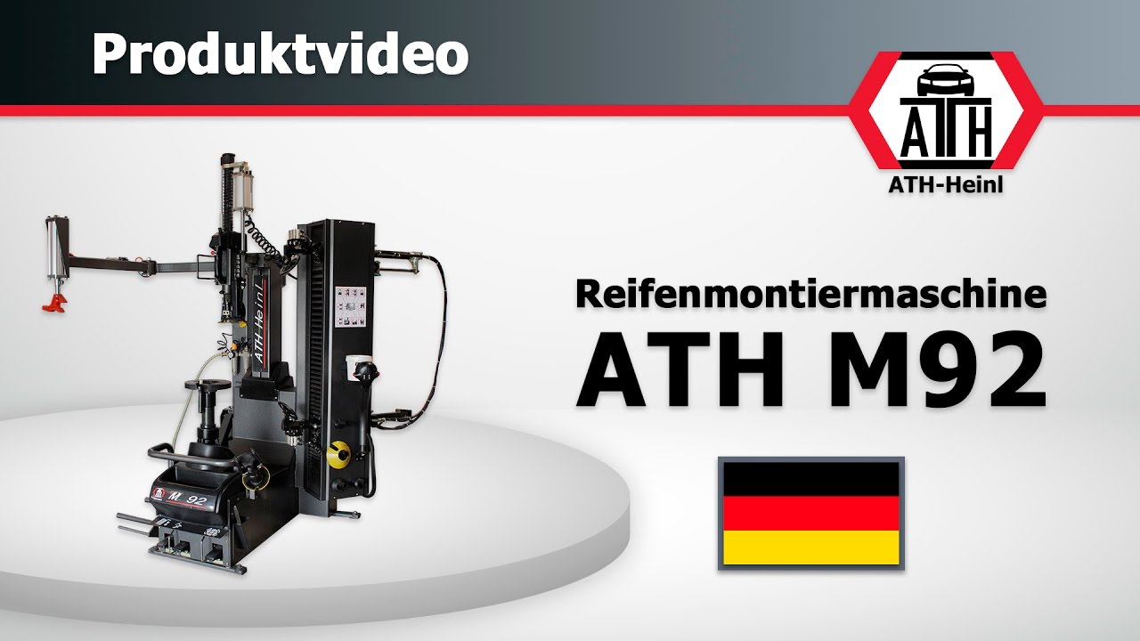 Reifenmontiermaschine ATH M92 / Tire changer ATH M92