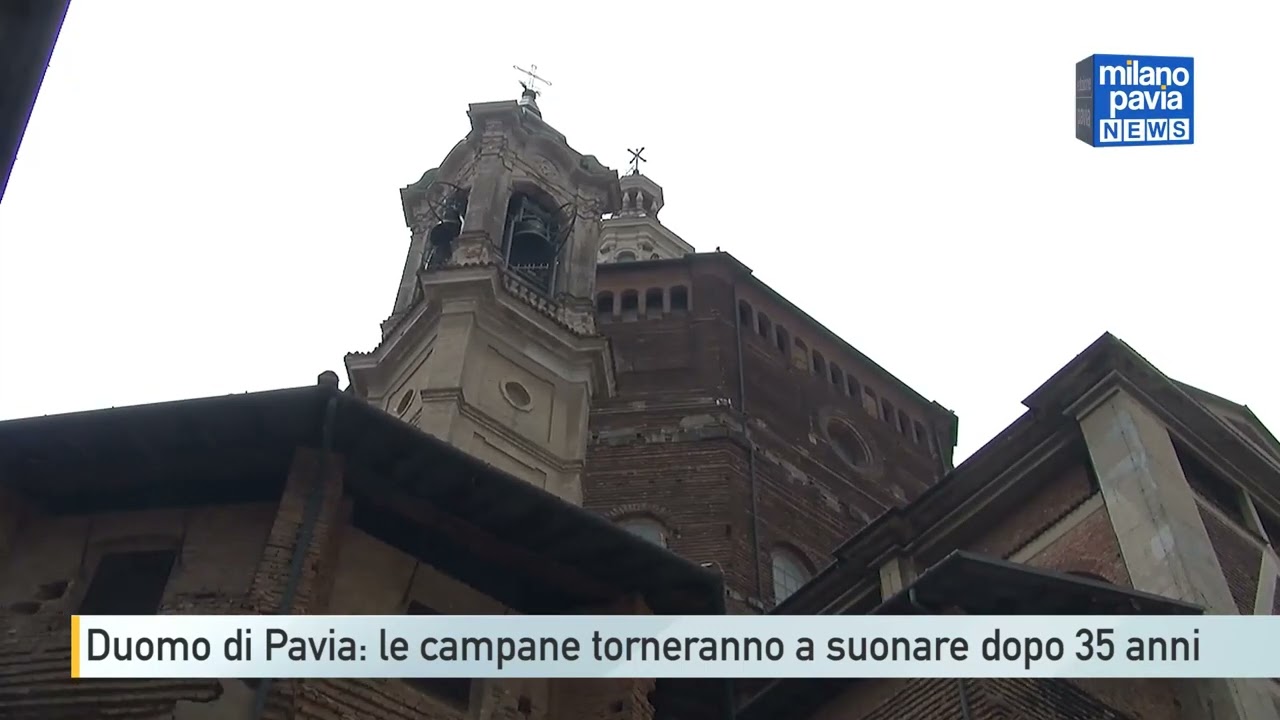 Duomo di Pavia, le campane torneranno a suonare 35 anni: aggiudicato l'appalto dei lavori