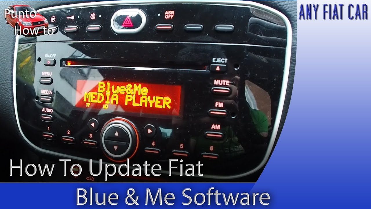 How To Update the software on your Blue and Me system Fiat Punto Evo, Grande, panda, 500 Abarth