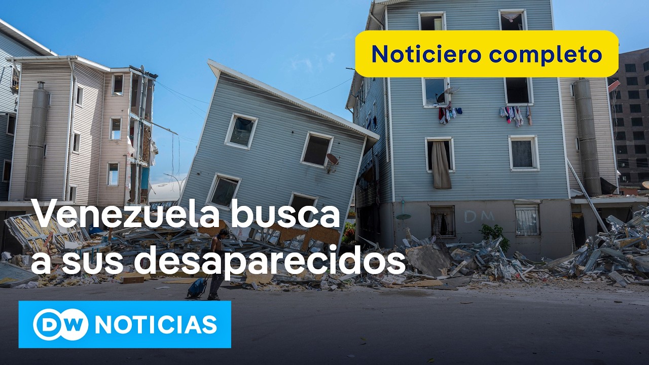🔴 DW Noticias 10 de julio: Doble sismo en Venezuela supera los 4.000 muertos