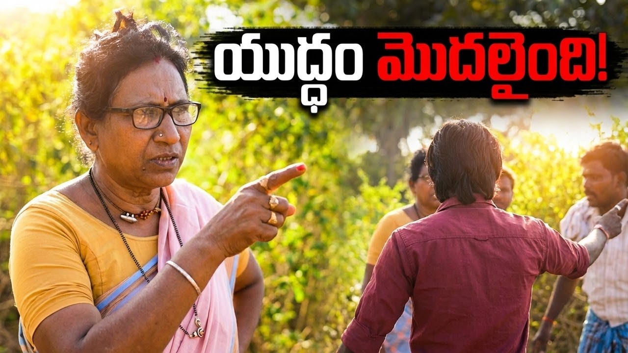  The war has begun!//BadelRaniShortFilm#TeluguShortFilm#MassScene#VillageDrama