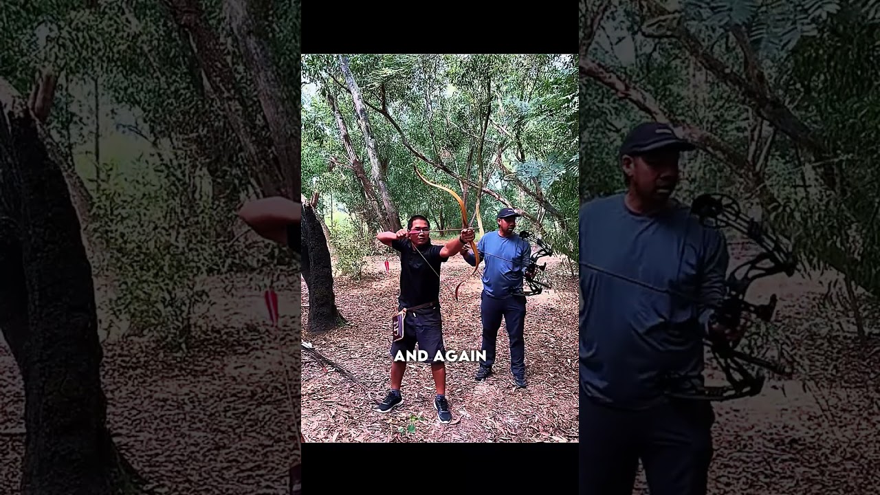why compound bows are so powerful #shorts
