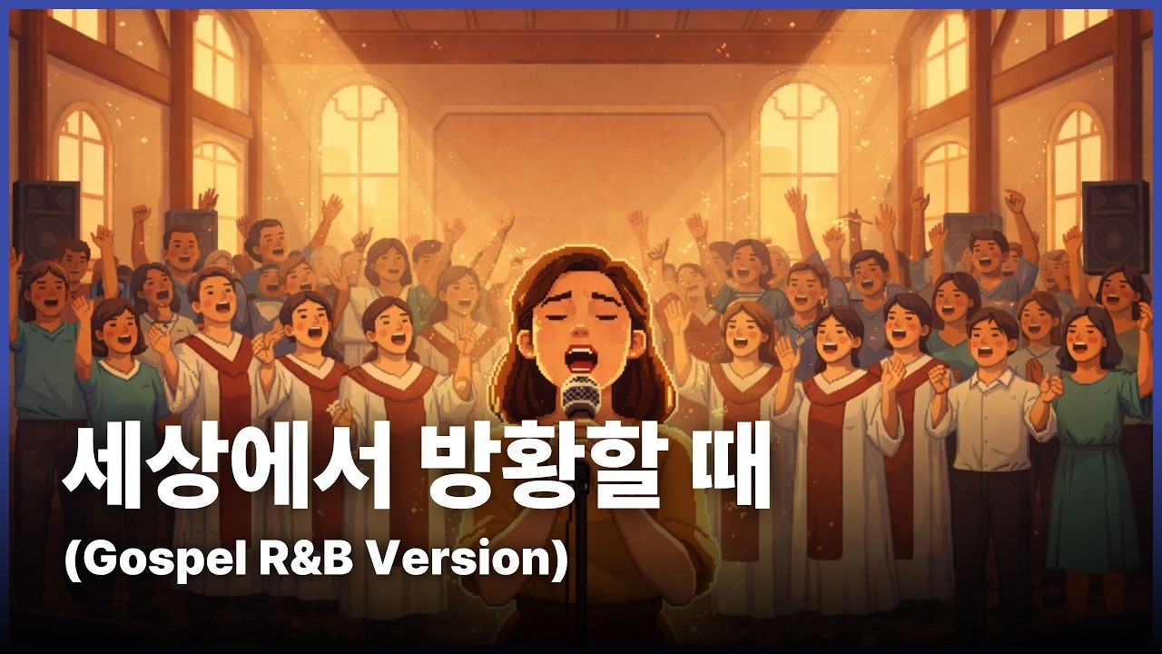 [👉풀버전듣기👈]회개하며 돌이키는 찬양 | 세상에서 방황할 때(When I Wandered in My Secular Life)(Gospel R&B Version)
