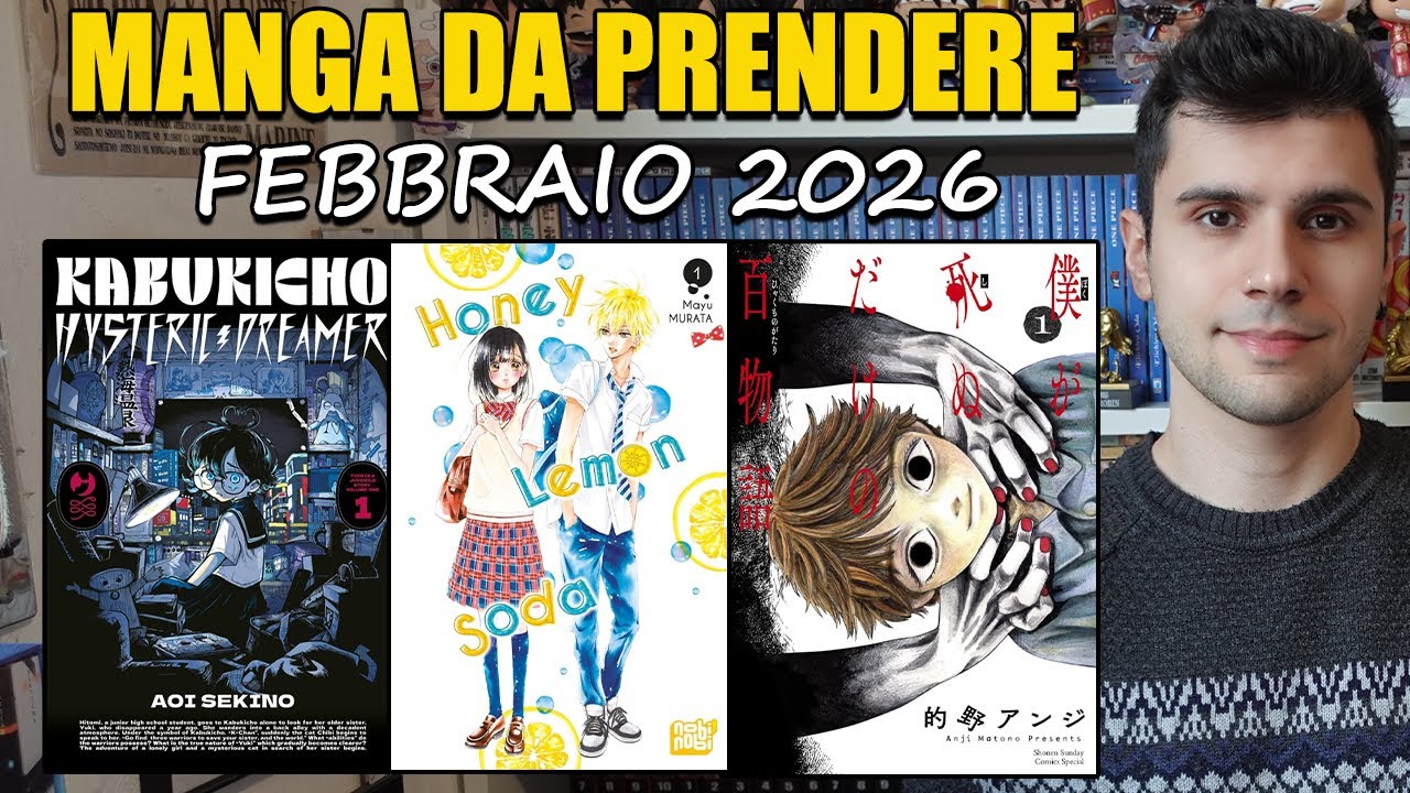 MANGA DA PRENDERE FEBBRAIO 2026