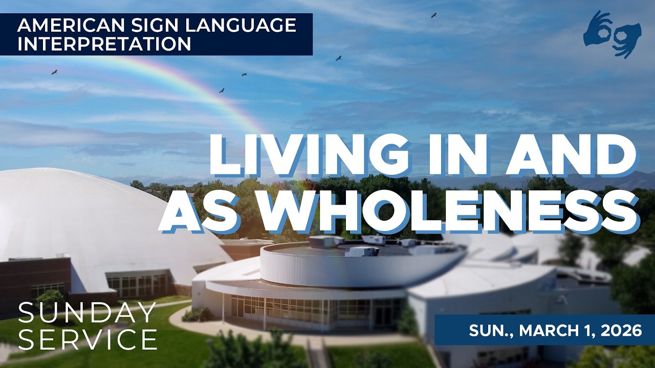 American Sign Language - Living in and as the One - ASL