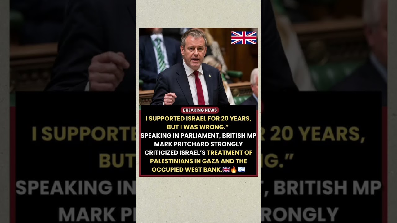 British MP Mark Pritchard Says 