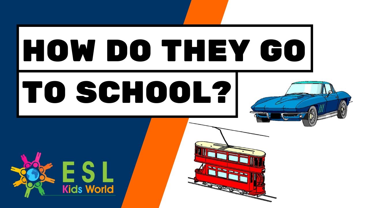 🚗Learn Transport For Kids | How Do They Go to School?