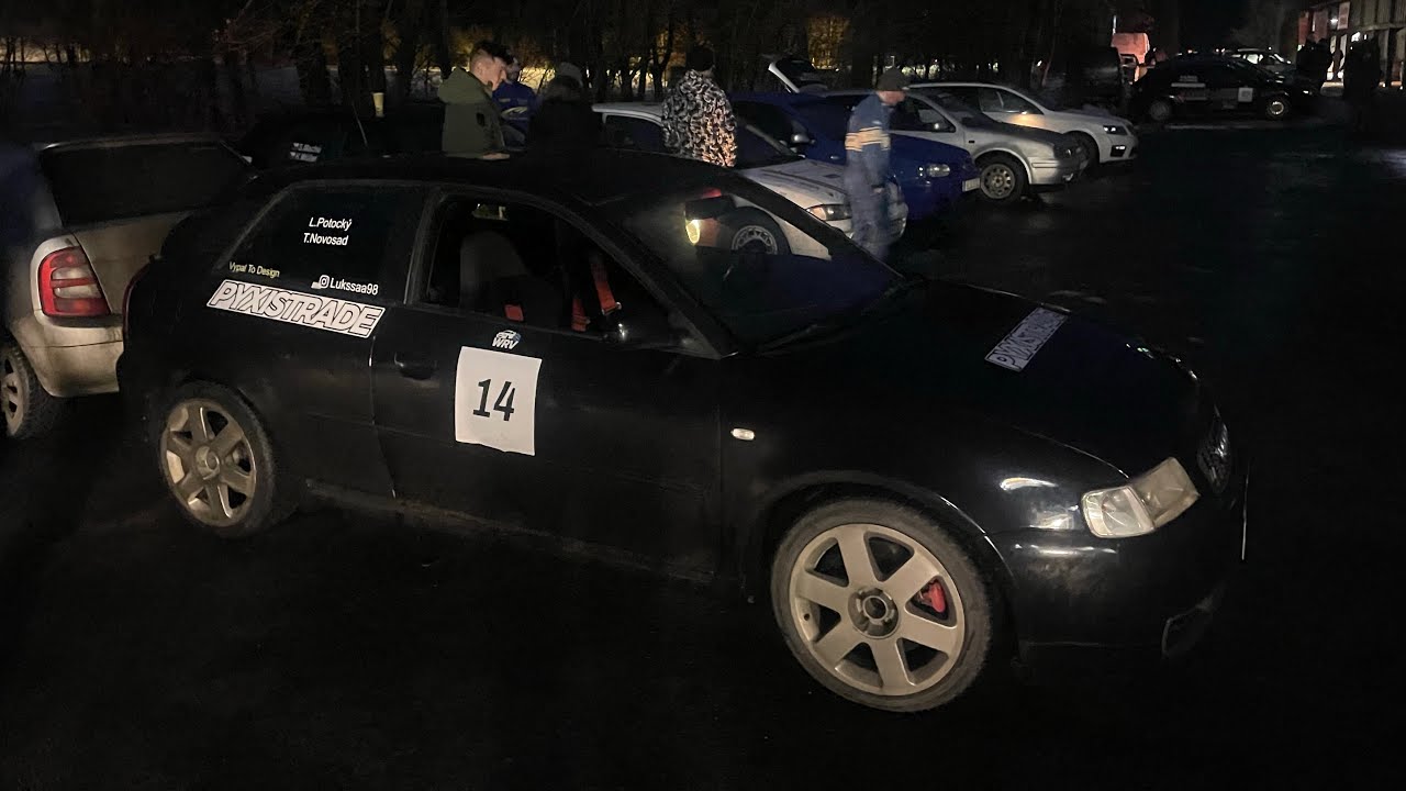 Winter rally Vizovice 2026 Vlog /Audi S3 8L Quattro /část 1