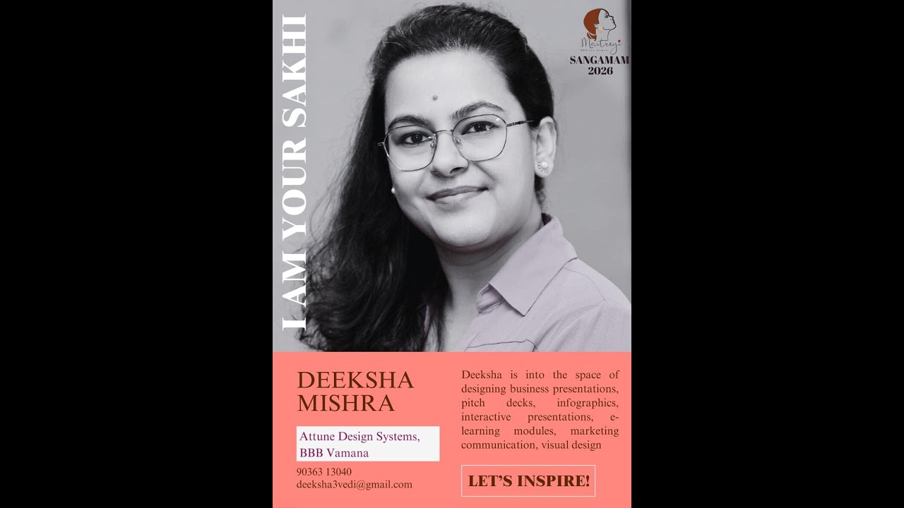 MAITREYI MEETUP | SANGAMAM 2026 | Ms. Deeksha Mishra, BBB Vamana, Bengaluru