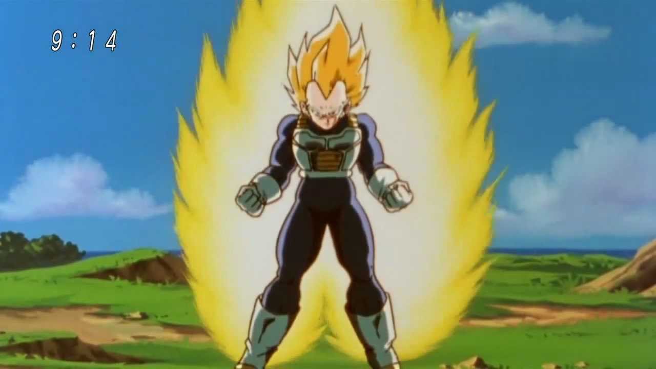 Vegeta turns Super Vegeta - DB Kai