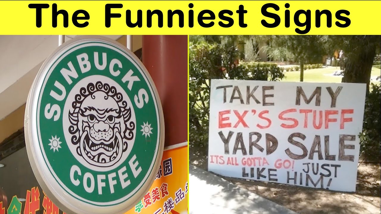 The funniest signs ever—once you see them, you can't stop laughing! || Happy Panda