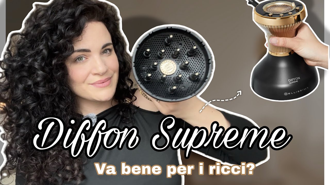 RICCI DEFINITI CON IL DIFFON SUPREME DI BELLISSIMA! recensione e tutorial😍