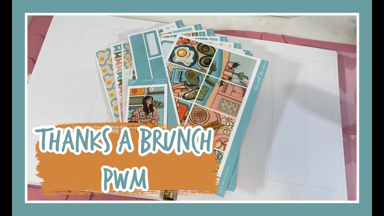 Plan With Me | Thanks A Brunch (CaressPress)