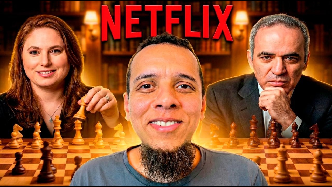Explicando partida da Judit Polgar na Netflix!